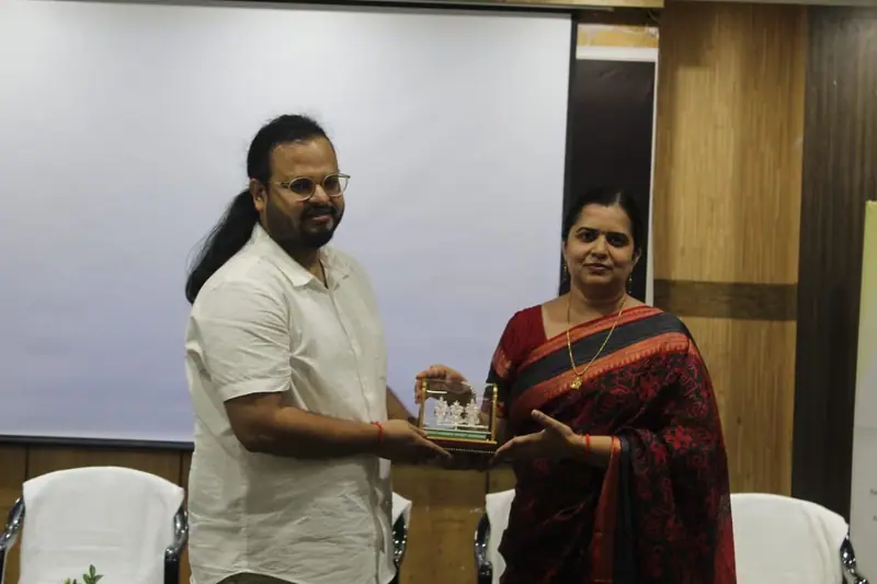 Memento presented at the SOA University entrepreneurship programme in Bhubaneswar